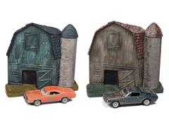 JLDR006-SET - Johnny Lightning Dioramas 2018 Release 4 2 Piece Set