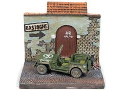 JLDS001-2 - Johnny Lightning To Bastogne WWII Diorama Willys MB Jeep