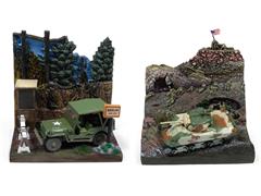 JOHNNY LIGHTNING - JLDS002-SET - Dioramas Scene 2018 
