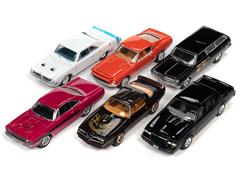 Johnny Lightning Muscle Cars 2021 Release 3A 6 Piece