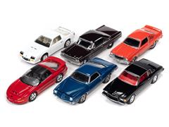 Johnny Lightning Muscle Cars 2021 Release 4A 6 Piece