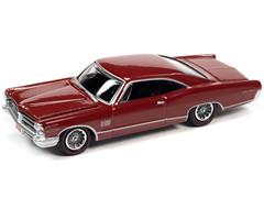 JOHNNY LIGHTNING #JLMC029-B-D - 1965 Royal Bobcat Pontiac Catalina in Montero Red