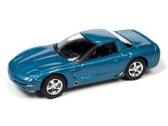 2001 Chevrolet Corvette Z06 Blue #JLMC030-B-1