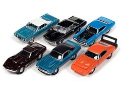 Johnny Lightning Muscle Cars 2022 Release 3A 6 Piece