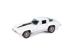 JOHNNY LIGHTNING #JLMC035-B-1-SP - 1967 Chevrolet Corvette 427 in White with Black Stripe - Mecum Auctions