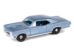 JOHNNY LIGHTNING #JLMC035-B-3 - 1966 Pontiac GTO in in Fontaine Blue Poly - Mecum Auctions