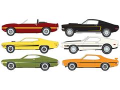 JOHNNY LIGHTNING #JLMC036-CASE - Muscle Cars 2026 Release 1 - 6 Pieces in a Non-Returnable Factory-Sealed CASE