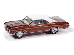 JOHNNY LIGHTNING #JLMC038-2-SP - 1966 Buick Skylark GS in Riviera Red Poly with White Chassis