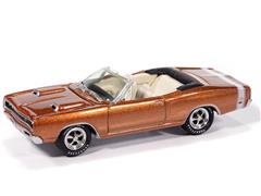 JOHNNY LIGHTNING #JLMC038-5-SP - 1969 Dodge Coronet R/T Convertible in T5 Copper with White Lightning Chassis