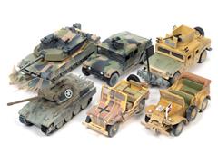 Johnny Lightning Military 2021 Release 1B 6 Piece Set