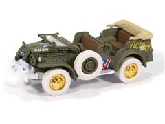 JLML012-A-6-SP - Johnny Lightning WWII Dodge WC57 Command Car