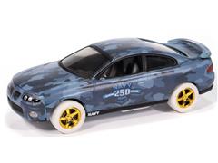 JOHNNY LIGHTNING #JLML012-B-3-SP - 2004 Pontiac GTO in Navy Blue with White Wheels and Gold Rims - 250th Anniversary of the U S Navy