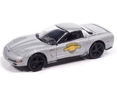 JOHNNY LIGHTNING #JLML013-B-2 - 2003 C5 Corvette in Metallic Silver - Air Force Tribute Car 1947 to 2025