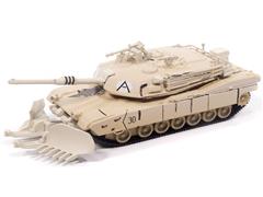 JOHNNY LIGHTNING #JLML013-B-4 - M1A1 Abrams Tank in Battleworn Sand - 1st Gulf War / Desert Storm