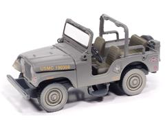 JOHNNY LIGHTNING #JLML013-B-5 - M38A1 Jeep in Dirty Military Grey