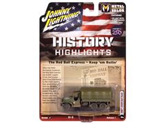 The Red Ball Express - WWII GMC CCKW 6x6 Truck in Battleworn Olive Drab
