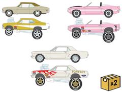 JOHNNY LIGHTNING #JLPK026-A-CASE - Twin Pack 2026 Release 2A - 6-Pieces in a Non-Returnable Factory-Sealed CASE