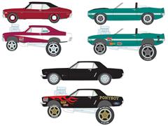 JOHNNY LIGHTNING #JLPK026-B-SET - Twin Pack 2026 Release 2B - 3-Piece SET