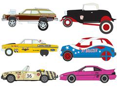 JOHNNY LIGHTNING #JLSF029-CASE - Street Freaks - 2026 Release 2 - 6-Piece Set in a Non-Returnable Factory-Sealed CASE