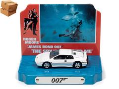 JOHNNY LIGHTNING #JLSP118-BOX - James Bond - 1976 Lotus Espirit in White with Tin - The Spy Who Loved Me