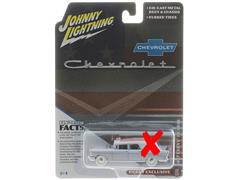 JOHNNY LIGHTNING #JLSP144-SP-X - 1957 Chevrolet Hearse with American Flag Graphics