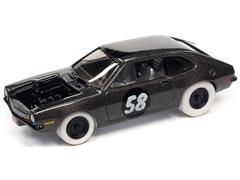 JOHNNY LIGHTNING #JLSP183-A-SP - Ford Pinto in Galaxy Gray Metallic With Black Accents - Spoilers WHITE LIGHTNING Chase Car