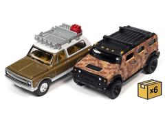 JLSP220-A-CASE - Johnny Lightning Off Road Twin Pack 6 Piece Non