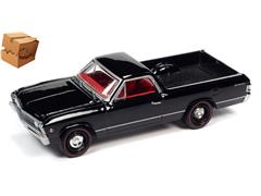 JOHNNY LIGHTNING #JLSP225-B-BOX - 1967 Chevrolet El Camino in Gloss Black