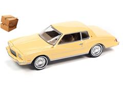 JOHNNY LIGHTNING #JLSP226-B-BOX - 1980 Chevrolet Monte Carlo in Light Yellow