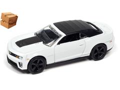 JOHNNY LIGHTNING #JLSP227-B-BOX - 2013 Chevrolet Camaro ZL1 Convertible in Summit