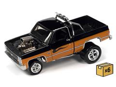 JLSP228-B-CASE - Johnny Lightning 1985 Chevrolet Silverado Pickup Truck