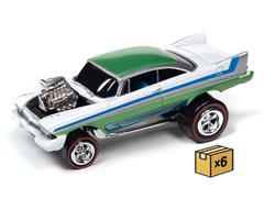 Johnny Lightning 1958 Plymouth Metallic Lime Green