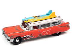 Johnny Lightning Surf Shark 1959 Cadillac Eldorado Ambulance