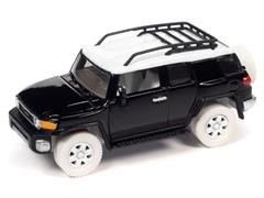JOHNNY LIGHTNING #JLSP278-B-SP - 2007 Toyota FJ Cruiser in Black Diamond with White Wheels