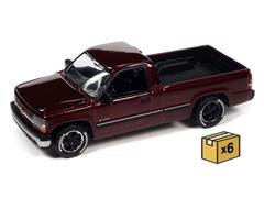 JLSP281-B-CASE - Johnny Lightning 2002 Chevrolet Silverado Pickup Truck