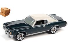 JOHNNY LIGHTNING #JLSP283-B-BOX - 1971 Pontiac Grand Prix in Bluestone Gray Metallic