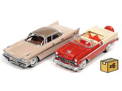 JLSP285-B-CASE - Johnny Lightning 50s and Fins Twin Pack 6 Piece