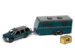 JLSP300-B-CASE - Johnny Lightning Sheriff 1997 Chevrolet Tahoe