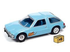 JLSP313-CASE - Johnny Lightning Trivial Pursuit 1976 AMC Pacer Blue