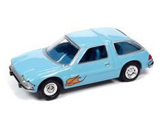 JLSP313 - Johnny Lightning Trivial Pursuit 1976 AMC Pacer Blue