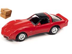 JOHNNY LIGHTNING #JLSP324-A-BOX - 1979 Chevrolet Corvette in Red