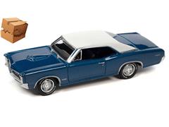 JOHNNY LIGHTNING #JLSP325-A-BOX - 1966 Pontiac GTO in Barrier Blue