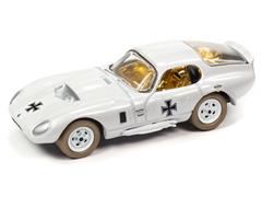 JOHNNY LIGHTNING #JLSP334-SP - The Monkees - Shelby Daytona Cobra - The Klutzmobile with Tin display Blue and White
