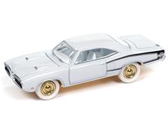 JOHNNY LIGHTNING #JLSP384-B-SP - Mr Norms 1970 Dodge Super Bee in White Lightning with Gold Rims