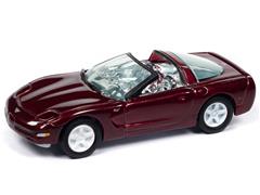 JOHNNY LIGHTNING #JLSP387-B-SP - 2003 Chevrolet Corvette 50th Anniversary Edition in Anniversary Red