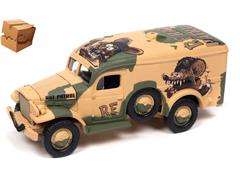 JOHNNY LIGHTNING #JLSP394-BOX - Rat Fink - Dodge WC54 in Desert Camo