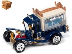 JOHNNY LIGHTNING #JLSP395-BOX - George Barris Ice Cream Truck in Navy and Cream - Classic