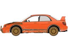 2002 Subaru WRX Evelyn in Weathered Orange - Twisted Metal TV Series 2023-Present
