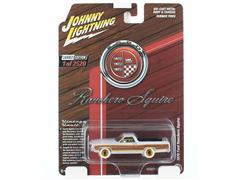 JOHNNY LIGHTNING #JLSP441-SP - 1970 Ford Ranchero in White Lightning with Gold Rims White Tires and White Chassis