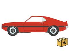 JOHNNY LIGHTNING #JLSP472-CASE - 1970 Shelby GT500 Calypso Coral - 6 pieces in a Non-Returnable Factory-Sealed CASE
